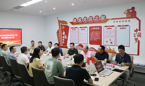 集美城发江栋恒董事长一行莅临AG一飞冲天考察交流